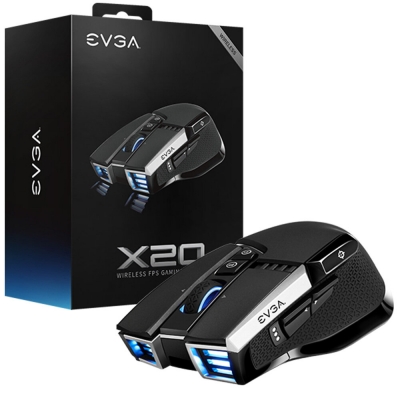 Mouse Evga X20 Wireless Black