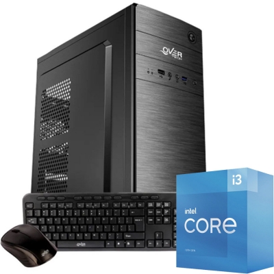 Pc Office Intel Core I3 10105 | 8gb Ram | Ssd 240gb | Gabinete En Kit + 500w