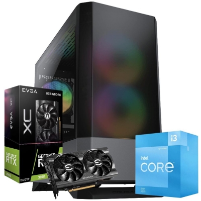 Pc Gamer Intel Core I3 12100f | Rtx 3050 8gb | 16gb Ram | Ssd 480 Gb | Fuente 500w 80 Plus