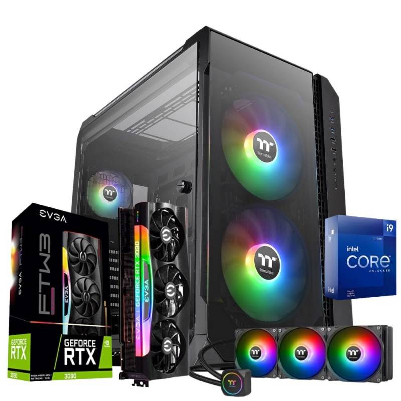 Pc Gamer Intel Core I9 12900k | Rtx 3090 24gb | 32gb Ram | Ssd 1tb | Fuente 850w 80 Plus | Water Cooler