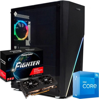 Pc Gamer Intel Core I5 12400f | Rx 6600 8gb | 16gb Ram | Ssd 480 Gb | Fuente 550w 80 Plus Bronze