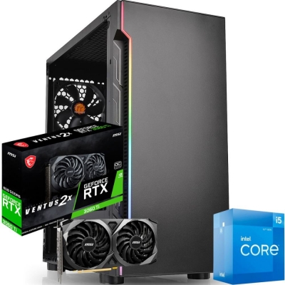 Pc Gamer Intel Core I5 12400f | Rtx 3060 Ti | 16gb Ram | Ssd 480 Gb | Fuente 650w 80 Plus Bronze