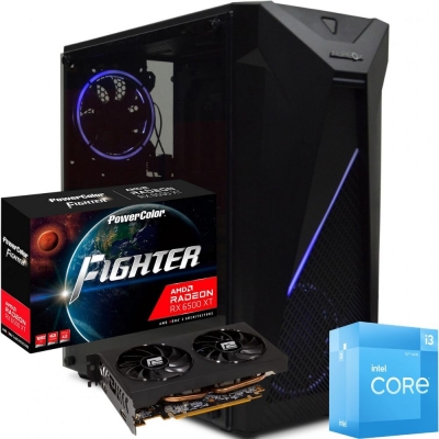 Pc Gamer Intel Core I3 12100f | Rx 6500xt 4gb | 16gb Ram | Ssd 480 Gb | Fuente 550w 80 Plus Bronze