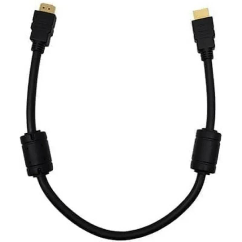 Cable Hdmi Nisuta 0.5m C/filtros 2.0v Dorado Ns-cahdmi05