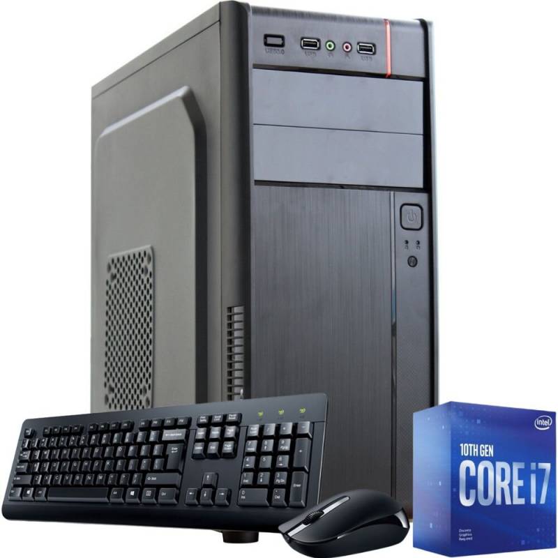Pc Office Intel Core I7 10700 |  Mother H510 | 8gb Ram | Ssd 240gb |  Gabinete+fuente 500w