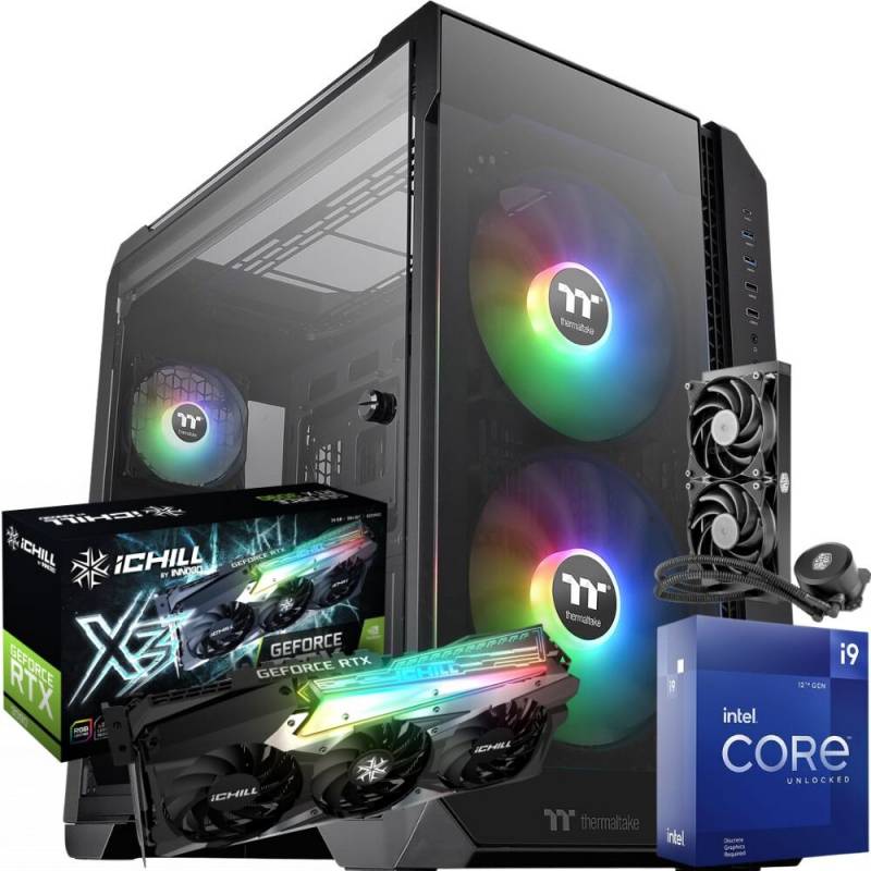 Pc Gamer Intel Core I9 12900kf | Rtx 3090 24gb | 32gb Ram | 500gb Nvme | Ssd 1tb | Fuente 850w 80 Plus Gold | Water Cooler 240mm