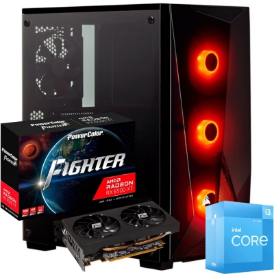 Pc Gamer X Intel 12100f | Mother H610 |16gb Ram | Ssd 480gb | Rx 6500 Xt | 650w Bronze