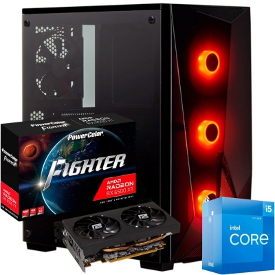 Pc Gamer X Intel 13400f | Mother H610 |16gb Ram | Ssd 480gb | Rx 6500 Xt | 650w Bronze