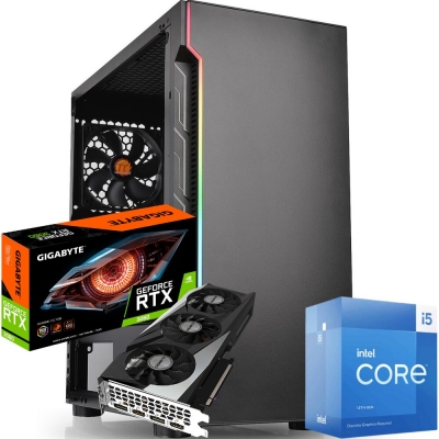 Pc Gamer Intel Core I5 13400 | Rtx 3060 12gb | 16gb Ram | 500gb Nvme | Fuente 850w 80 Plus Gold | Water Cooler 240mm