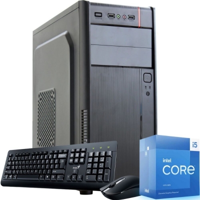 Pc Office Intel Core I5 13400 - Mother H610 - 16gb Ram - Ssd 500gb - Gabinete En Kit + 500w