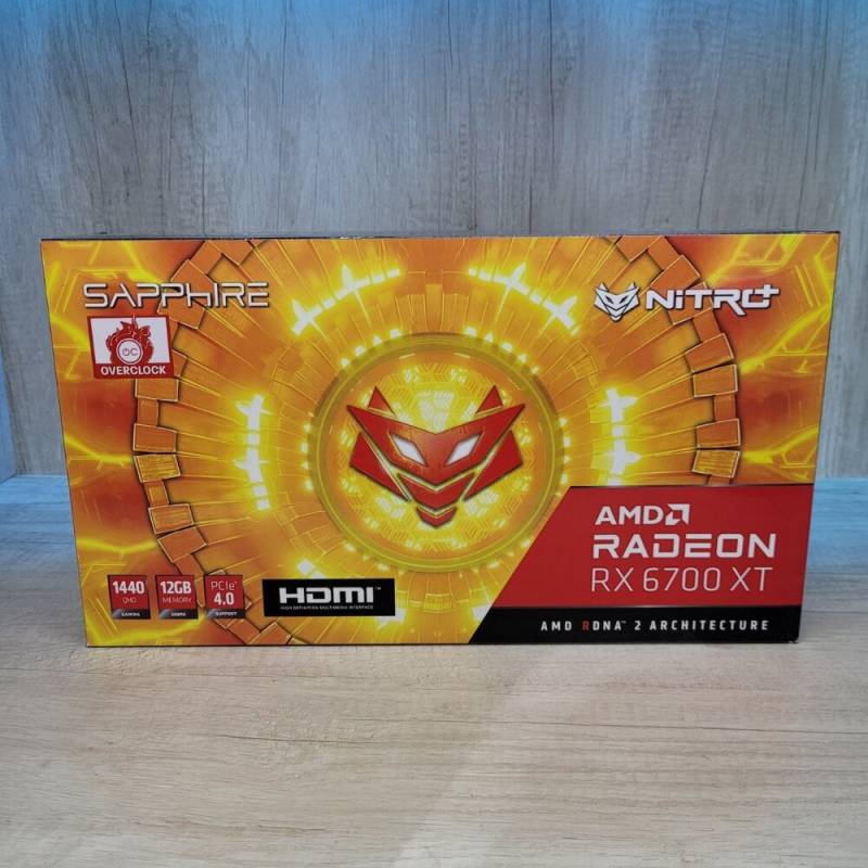 Placa De VÍdeo Radeon Sapphire Nitro Rx 6700 Xt 12gb Gddr6 (outlet)