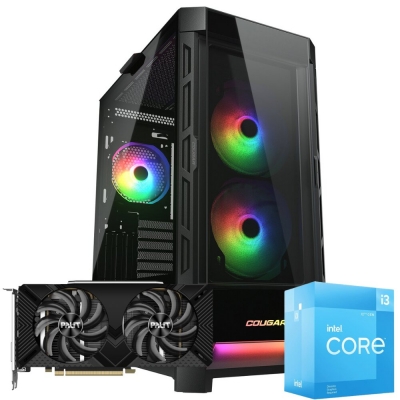 Pc Gamer Intel Core I3 12100f - Rtx 2060 6gb - 16gb Ram - Ssd 480gb - Fuente 550w 80 Plus White