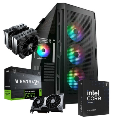 Pc Gamer Ultra 7 265K - 32Gb Ram - 1Tb Ssd - Rtx 5070 - 850W 80 Plus Gold