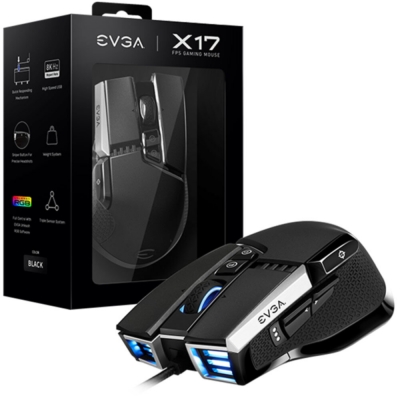 Mouse Evga X17 Gaming Wired Black